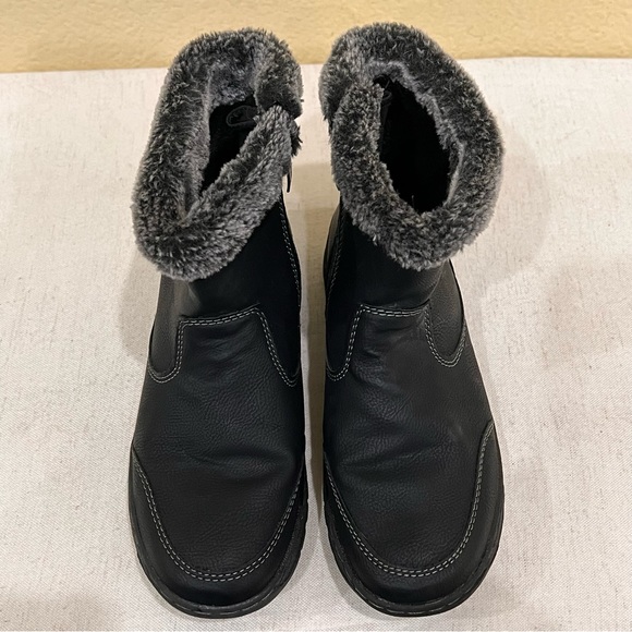 Khombu Addison Black Memory Foam Water Repellent All-Weather Boot Size 6M - Picture 11 of 12